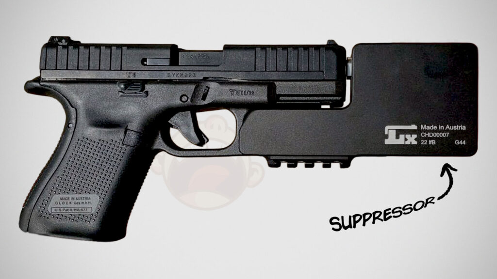LIMEX MKD44 Suppressor for Glock 44
