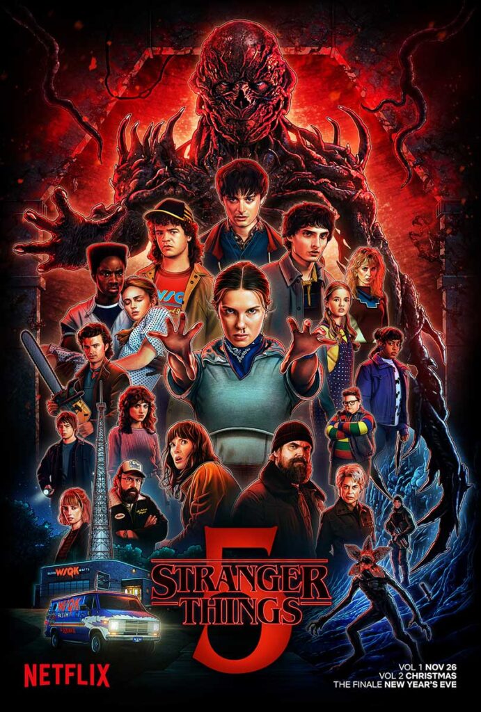 Netflix’s Stranger Things 5 Official Poster