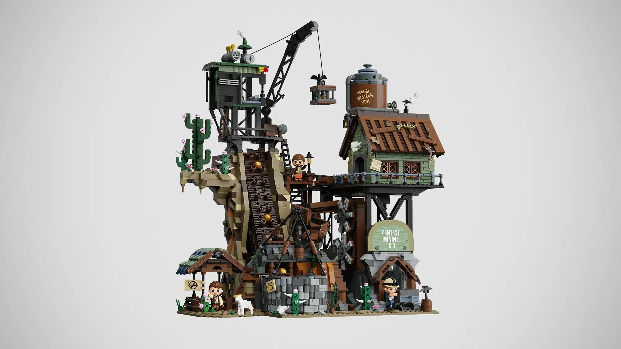 Pantasy Western Mine (85025) Set