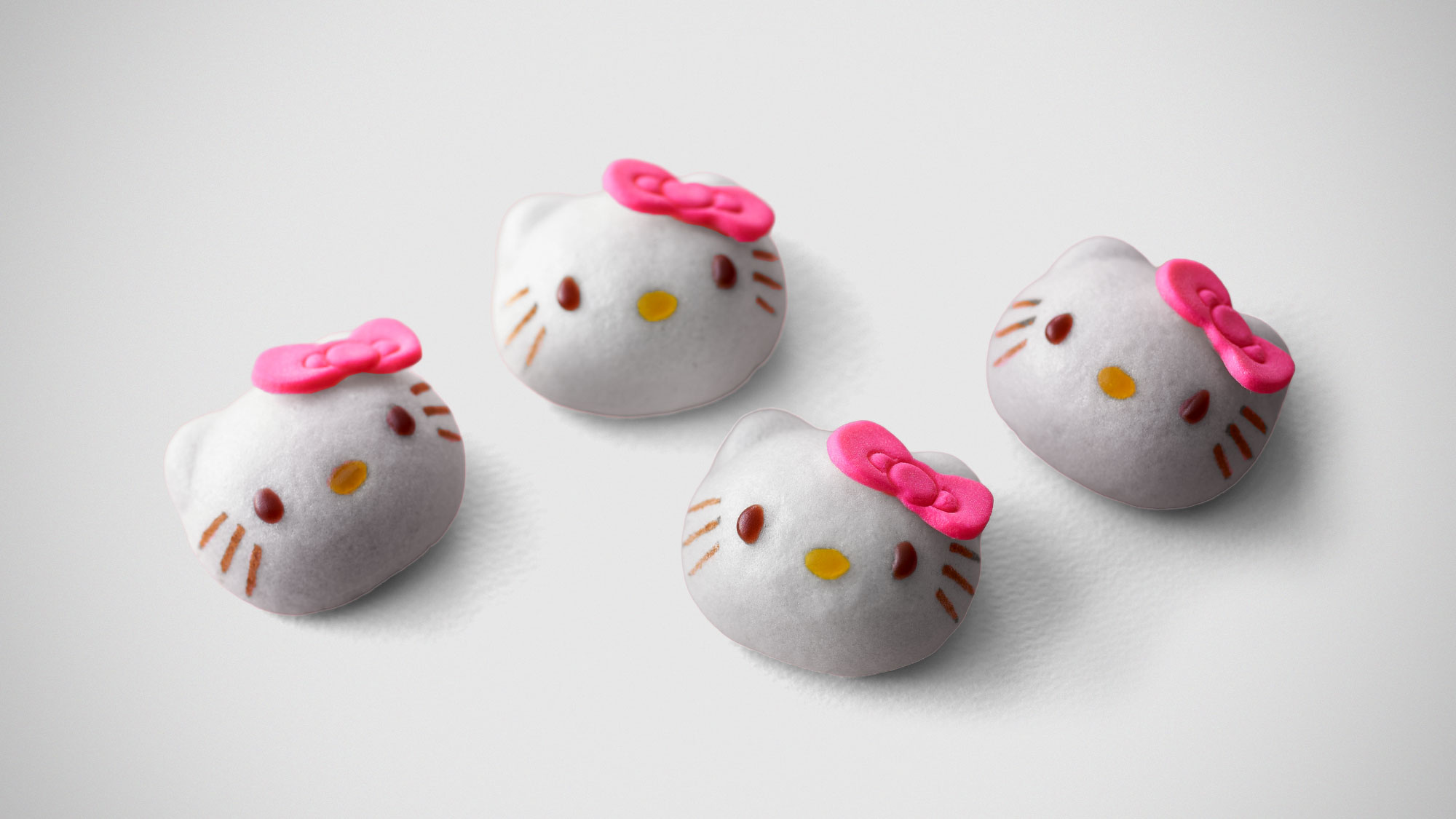 Shiose Souhonke x Hello Kitty Manju Buns
