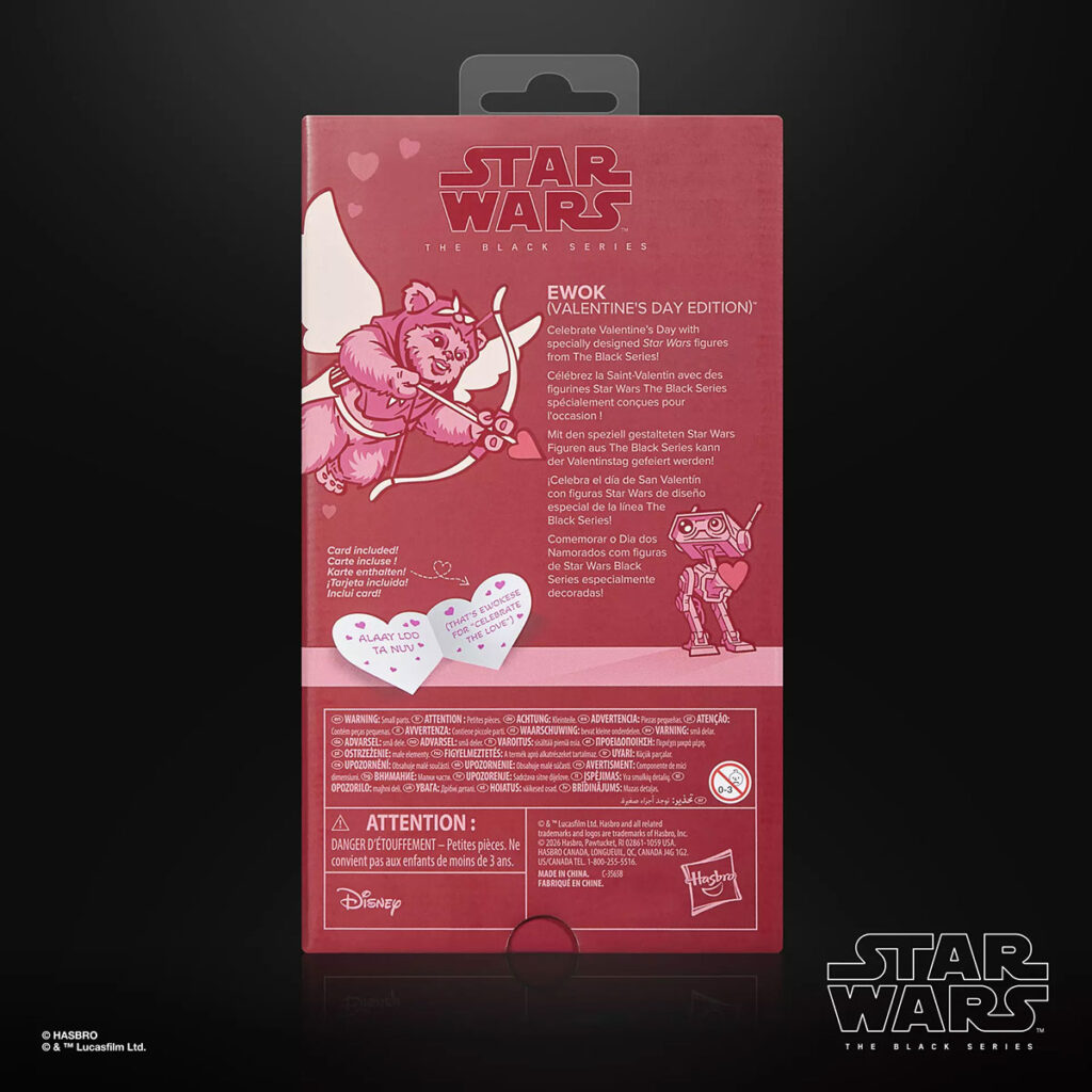 Star Wars The Black Series Ewok (Valentine’s Day Edition)