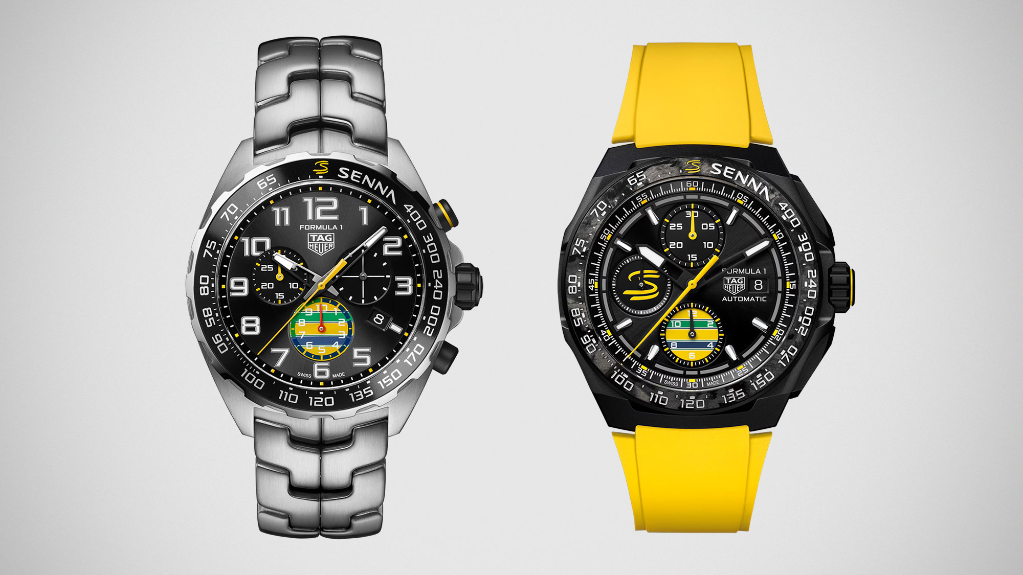 TAG Heuer Formula 1 Chronograph x Senna Collection