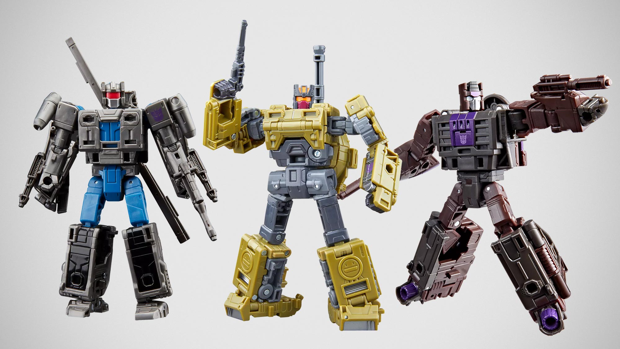 Transformers Age of the Primes Combaticon Figures