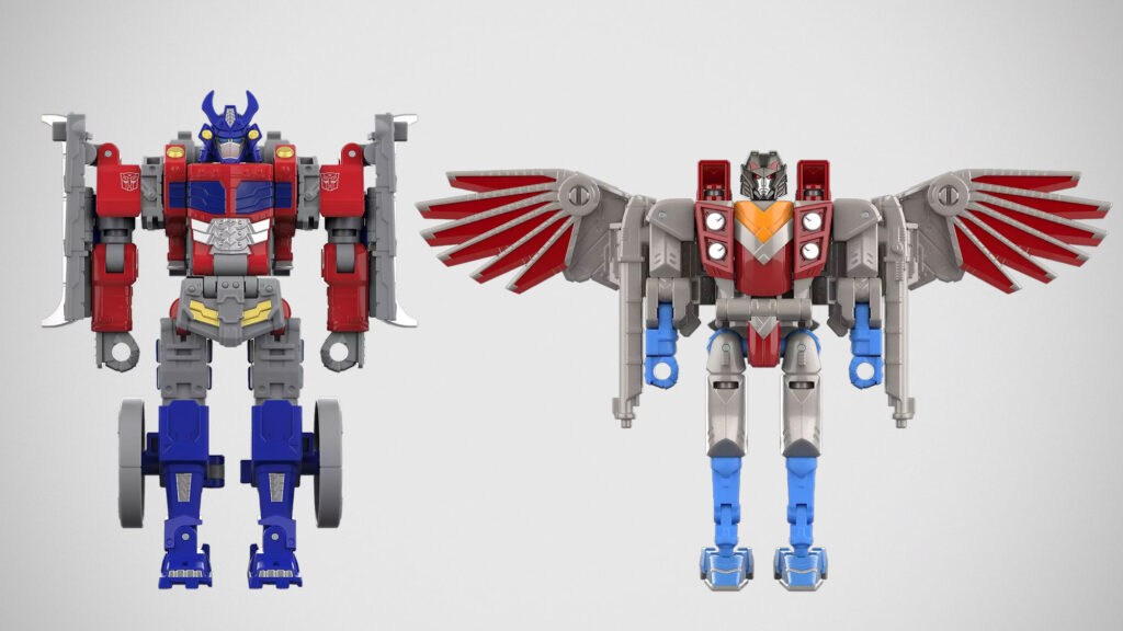 Transformers Timelines Optimus Prime and Starscream