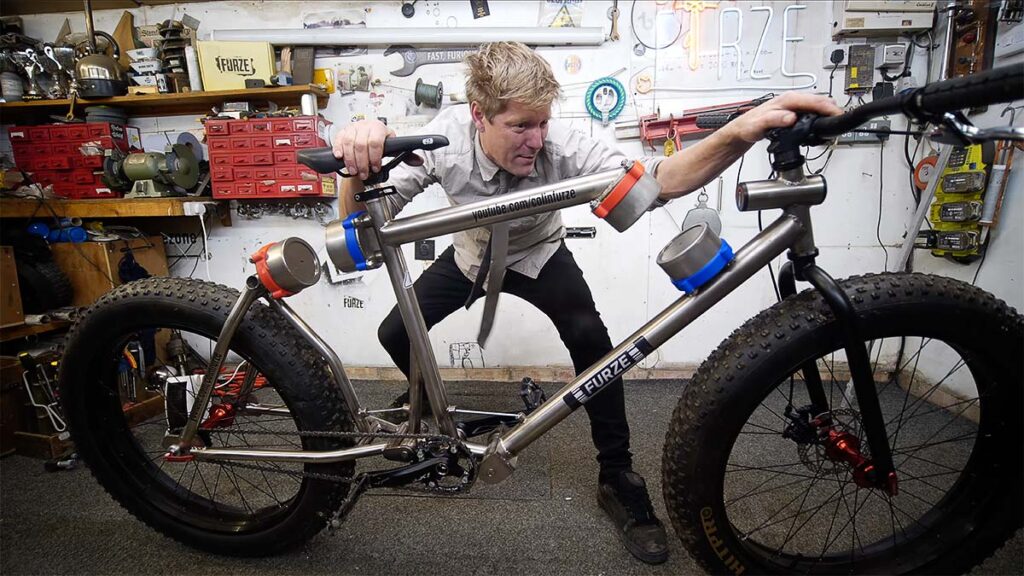 Colin Furze Magnet Suspension Bicycle Concept Engineering