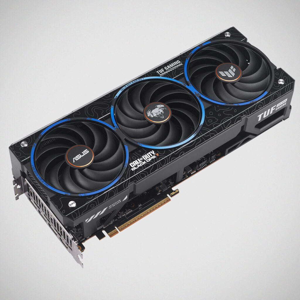 ASUS Call of Duty Black Ops 7 Special Edition of the TUF Gaming Radeon RX 9070 XT GPU