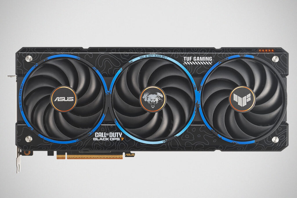 ASUS Call of Duty Black Ops 7 Special Edition of the TUF Gaming Radeon RX 9070 XT GPU