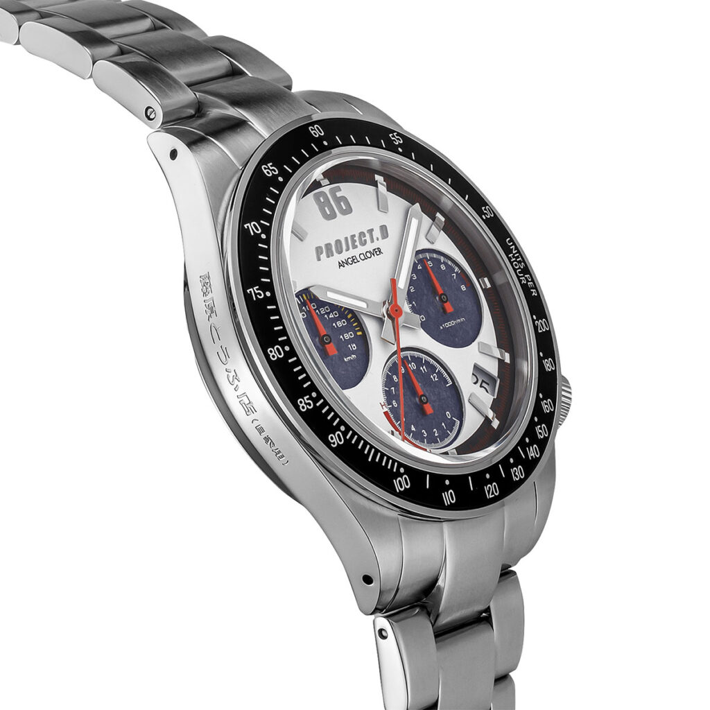 Angel Clover Initial D 30th Anniversary AE86 solar chronograph watch