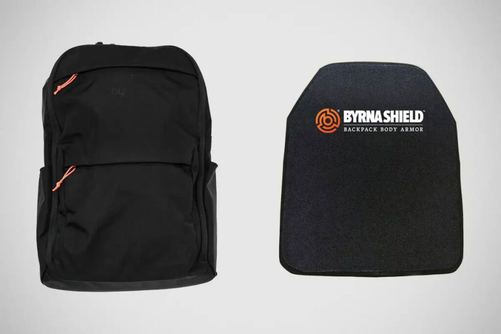 Byrna Ballisticpac Backpack Body Armor