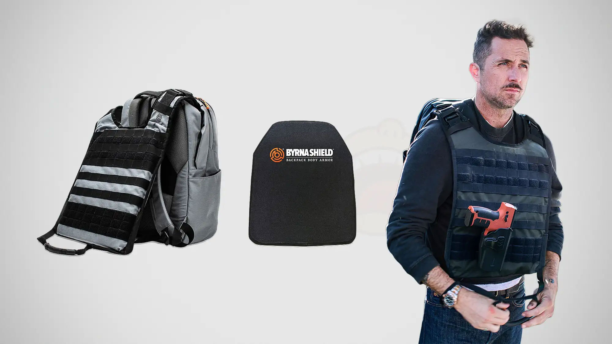 Byrna Ballisticpac Backpack Body Armor