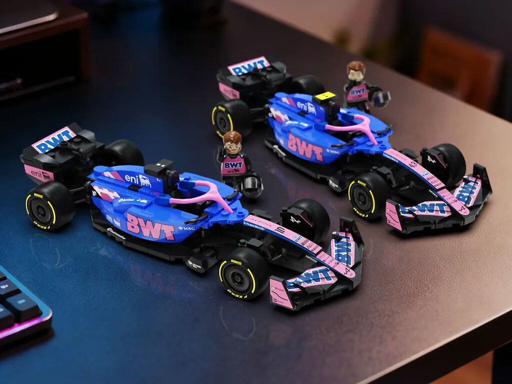 CaDA Alpine A525 F1 model with Pierre Gasly and Franco Colapinto options