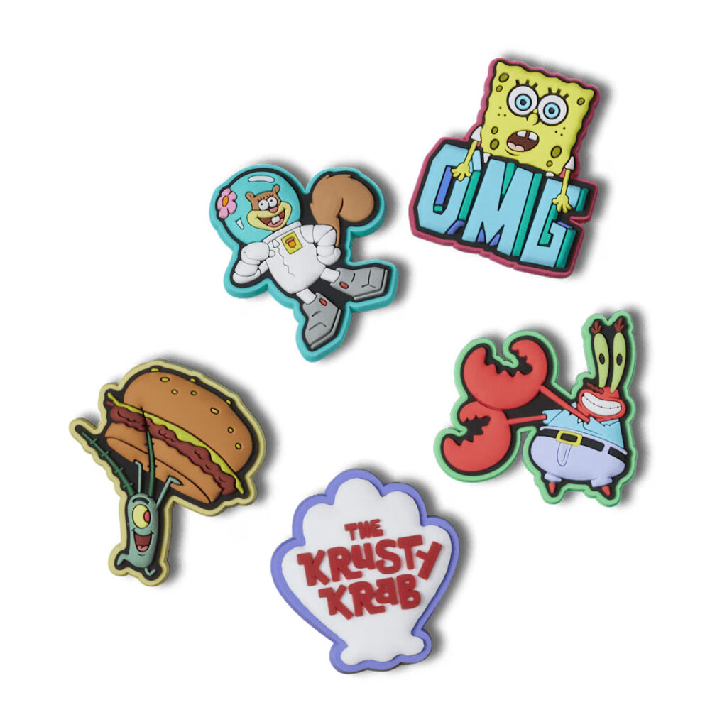 SpongeBob Crocs Jibbitz charms