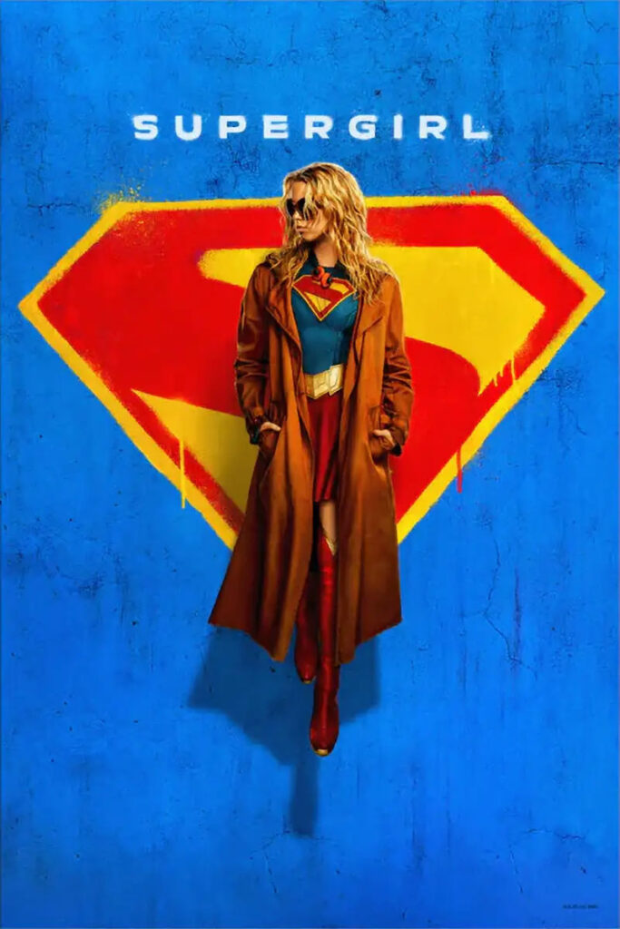 Teaser poster featuring Supergirl Kara Zor-El