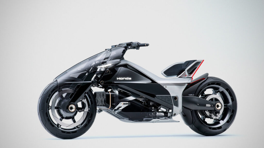 Honda EV Outlier Concept electric motorcycle unveiled at Japan Mobility Show 2025