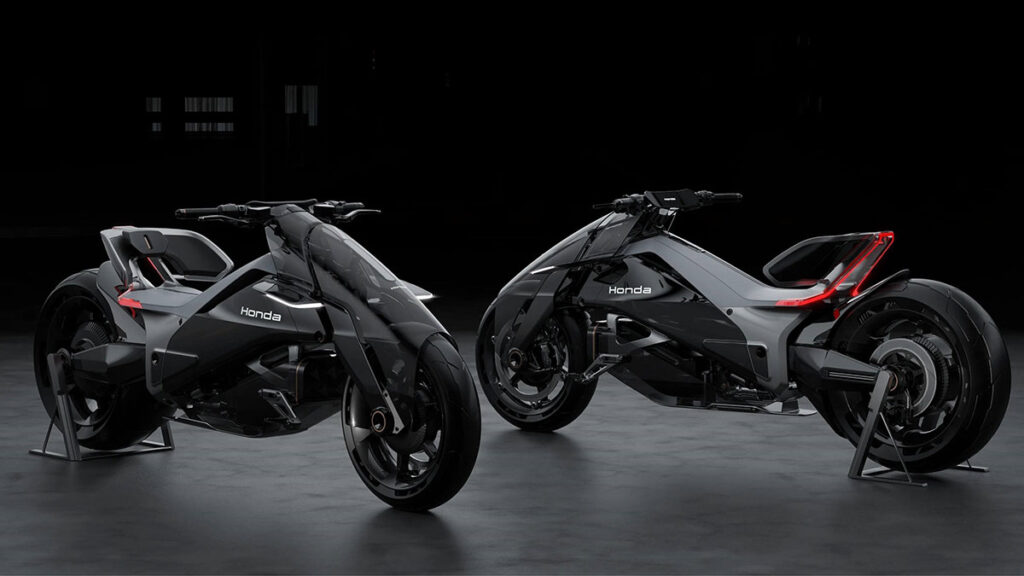 Honda EV Outlier Concept electric motorcycle unveiled at Japan Mobility Show 2025