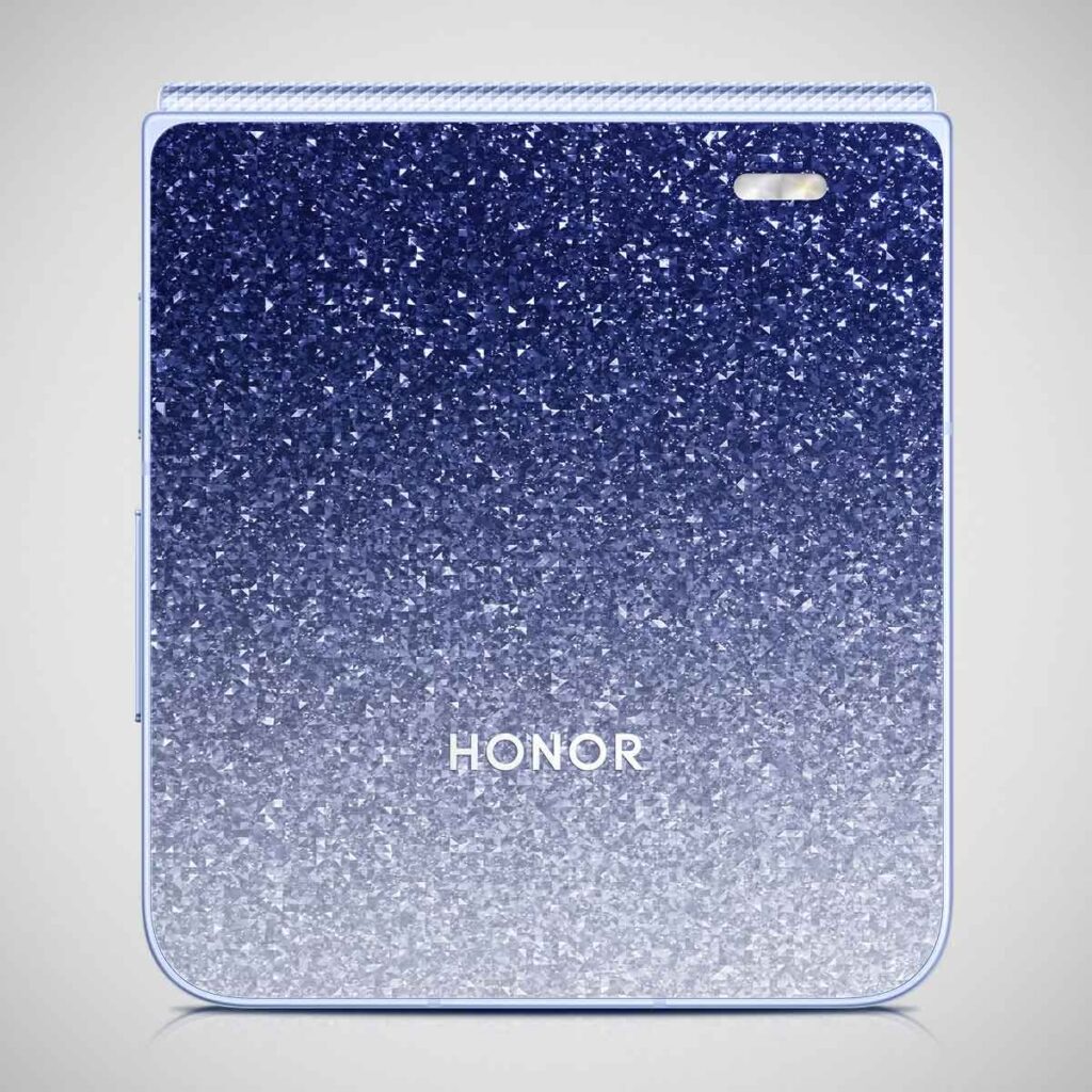 Honor Magic V Flip2 foldable smartphone touched by Prof. Jimmy Choo OBE