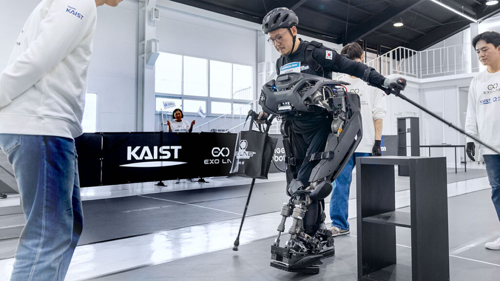 KAIST WalkON Suit F1 Powered Exoskeleton