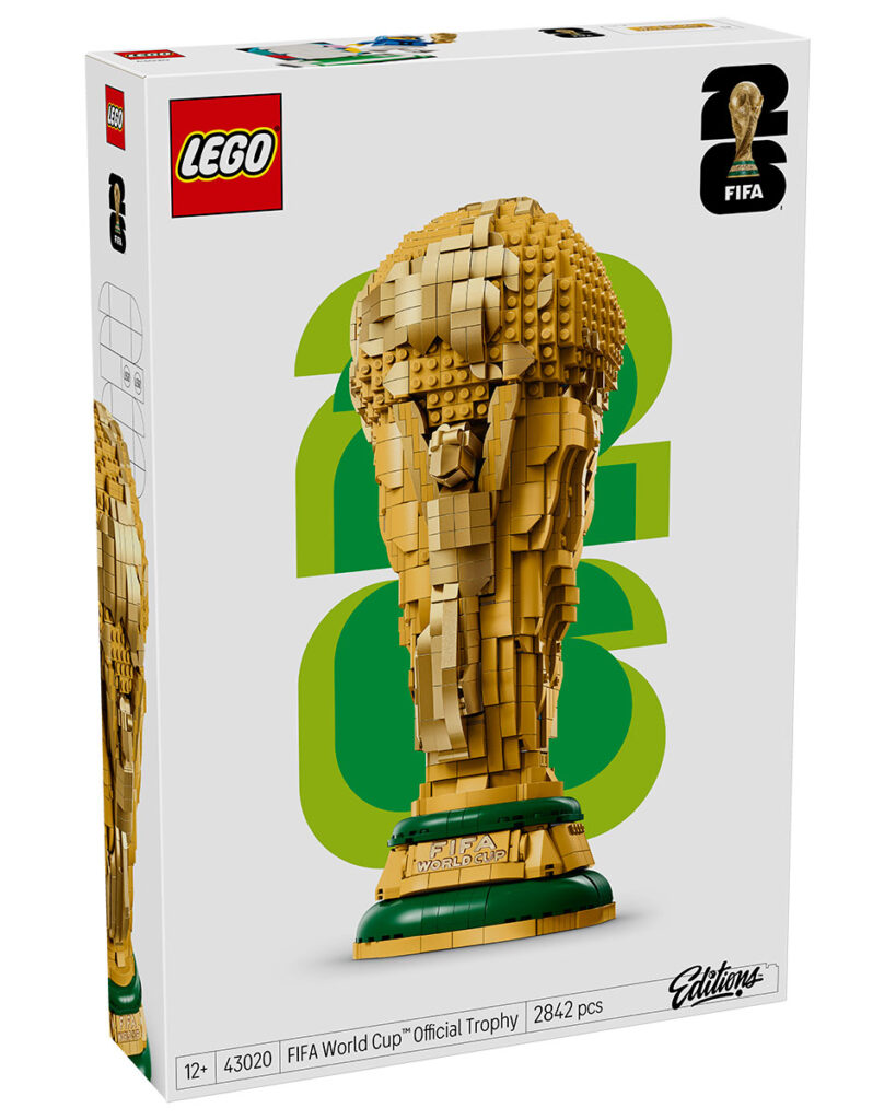 LEGO Turns The FIFA World Cup Trophy Into A Display Worthy Build LEGO Turns The FIFA World Cup Trophy Into A Display Worthy Build
