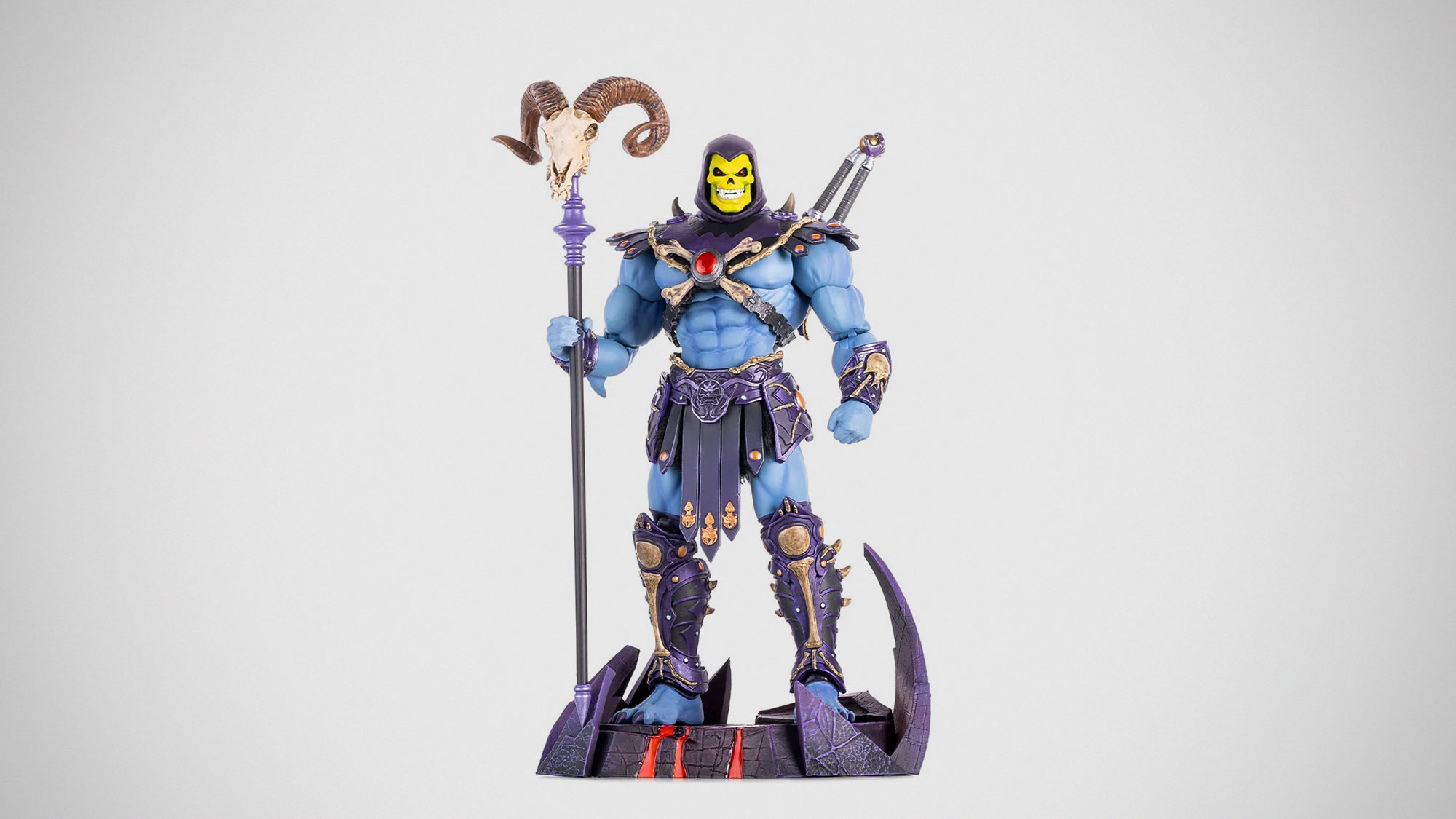 MOTU200X Skeletor 1/12 scale action figure by Mondo