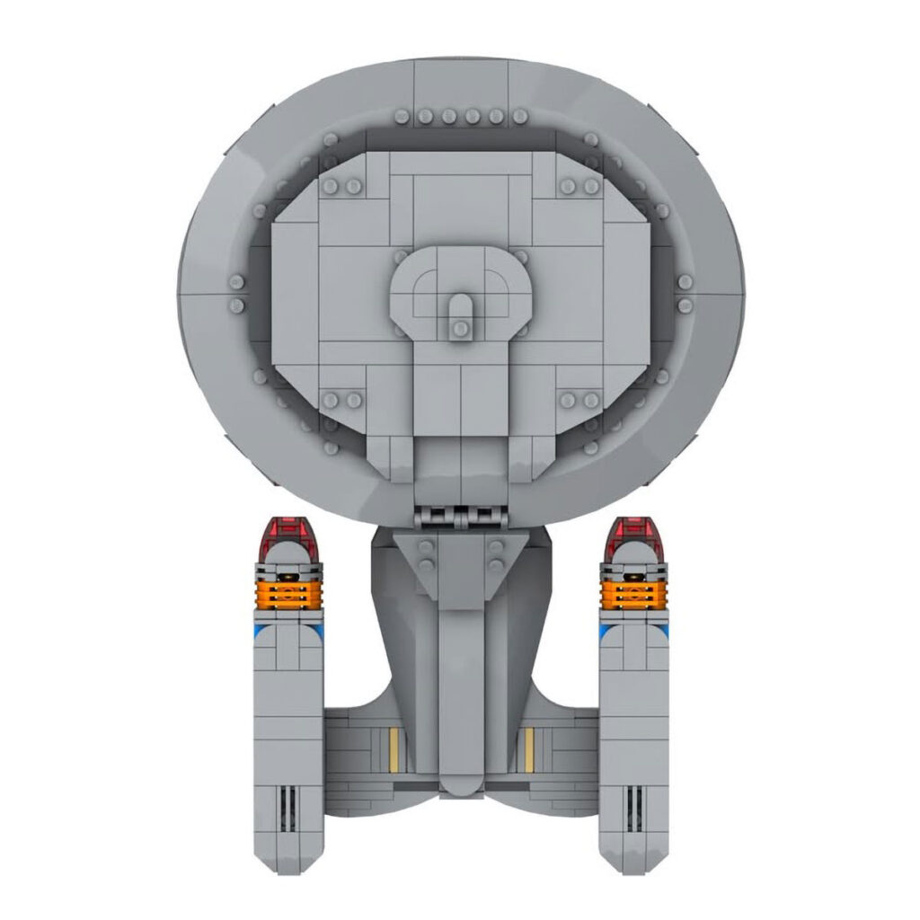 Midi Scale Star Trek: U.S.S. Enterprise NCC-1701-D with Shuttlepod GWP