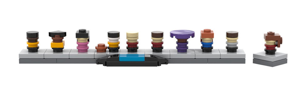 Midi Scale Star Trek: U.S.S. Enterprise NCC-1701-D with Shuttlepod GWP