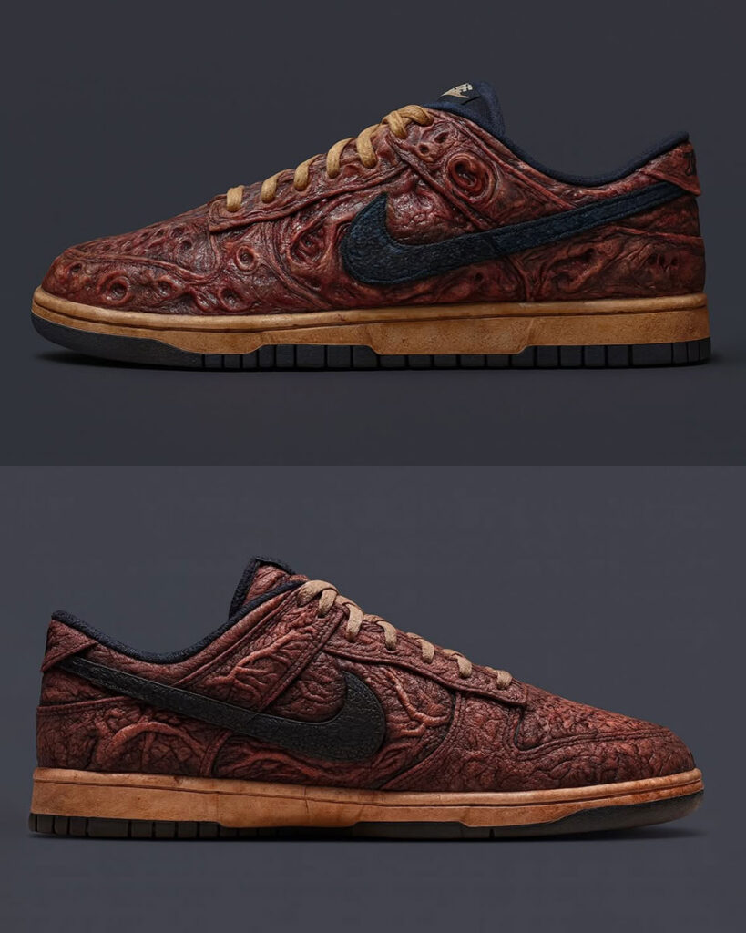 Nike SB x Stranger Things Vecna Custom Sneakers