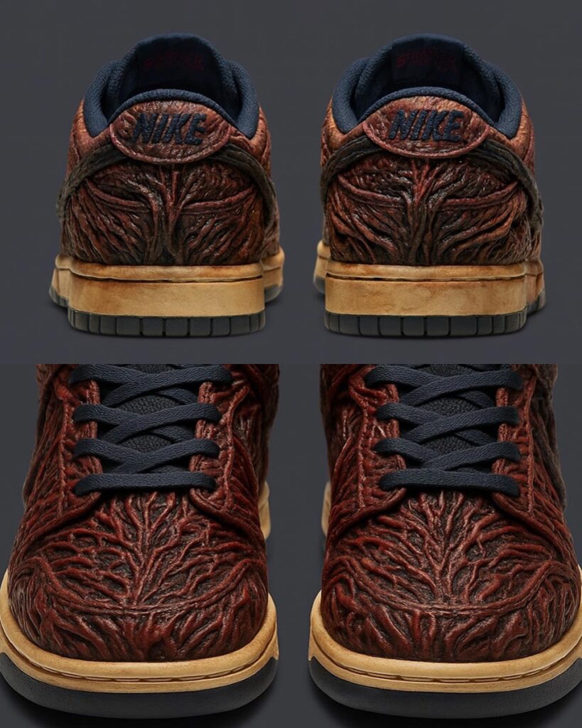Nike SB x Stranger Things Vecna Custom Sneakers