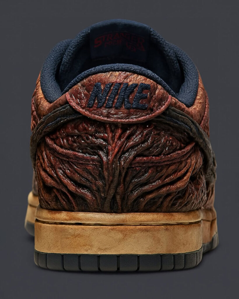 Nike SB x Stranger Things Vecna Custom Sneakers