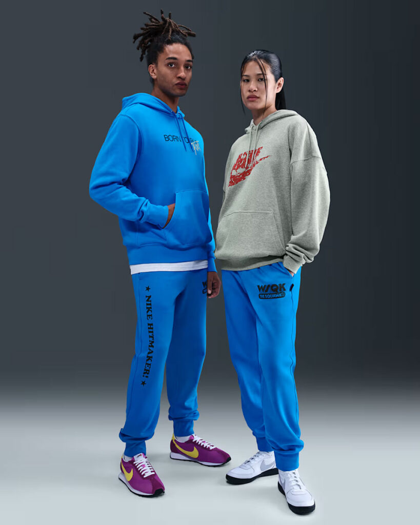 Nike and Converse x Stranger Things sneakers including Air Max 1, Dunk Low, and Chuck 70 with distressed 1980s Hawkins-inspired details