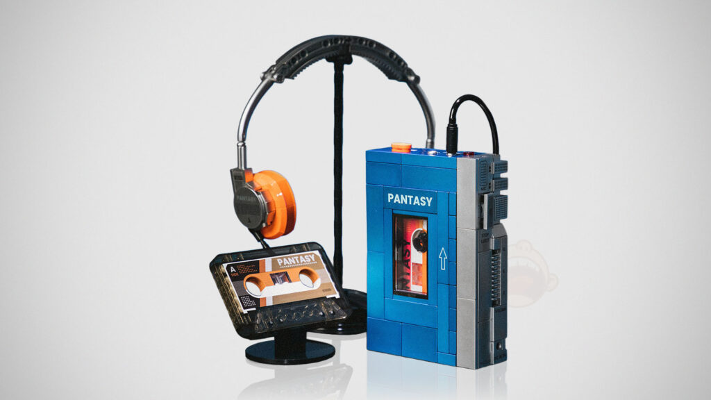 Pantasy Retro Portable Cassette Player Set