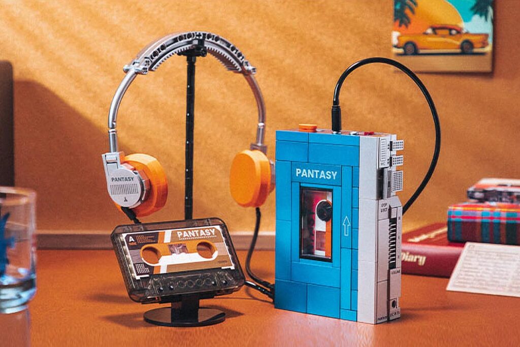 Pantasy Retro Portable Cassette Player Set