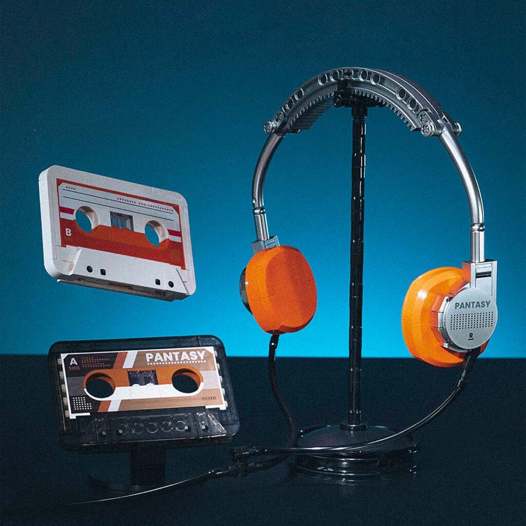 Pantasy Retro Portable Cassette Player Set
