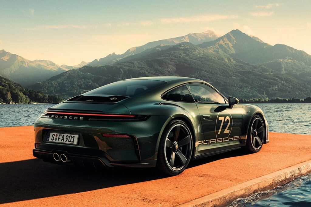 Porsche 911 GT3 90 F. A. Porsche in F. A. Greenmetallic with Sport Classic wheels