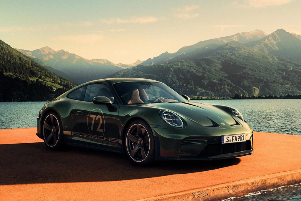 Porsche 911 GT3 90 F. A. Porsche in F. A. Greenmetallic with Sport Classic wheels