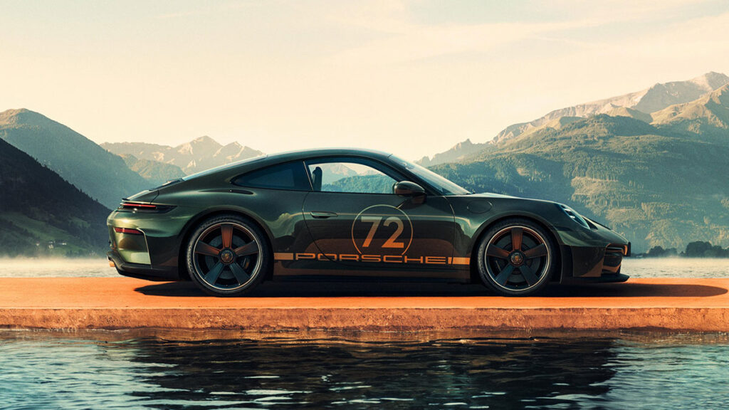 Porsche 911 GT3 90 F. A. Porsche in F. A. Greenmetallic with Sport Classic wheels