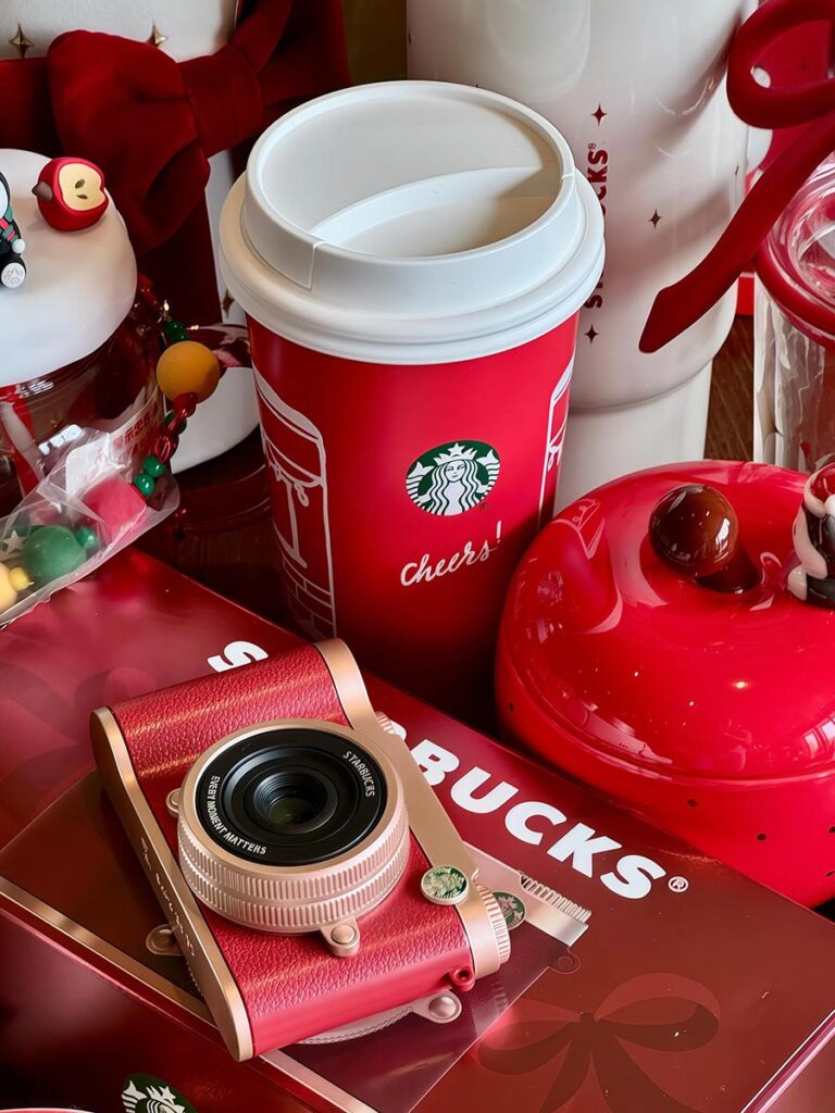 Retro Digital Camera from Starbucks China