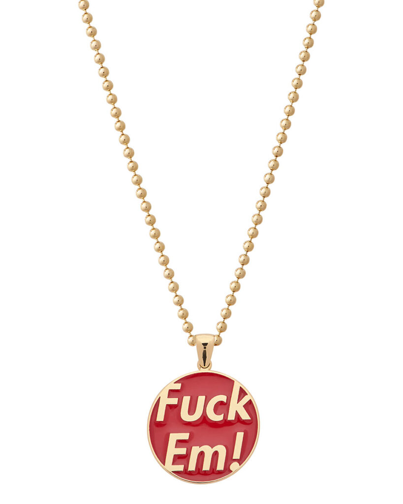Supreme/Jacob & Co. “Fuck Em” Pendant
