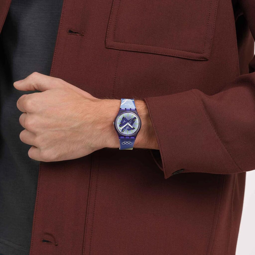 Swatch Olympic Winter Games Milano Cortina 2026 watch CHASING PEAKS