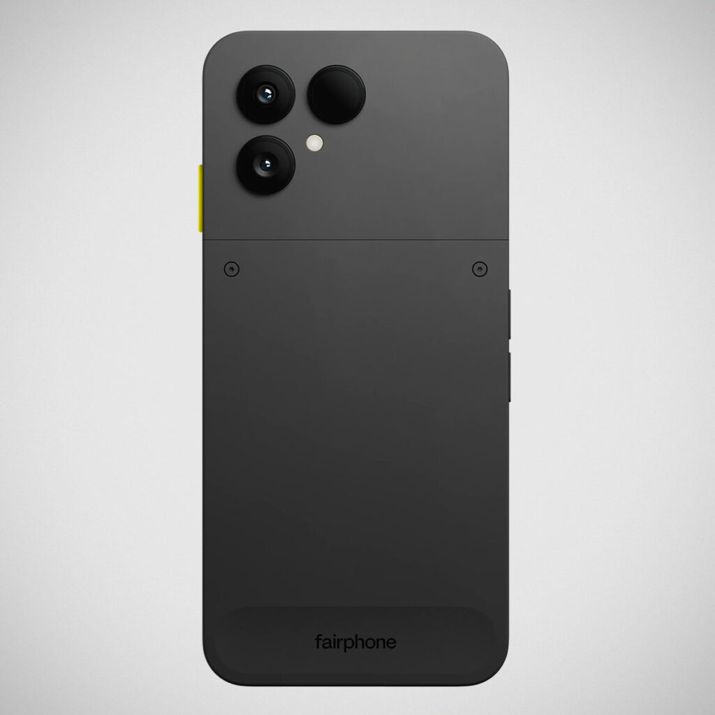 Fairphone (Gen. 6) smartphone showing minimalist design