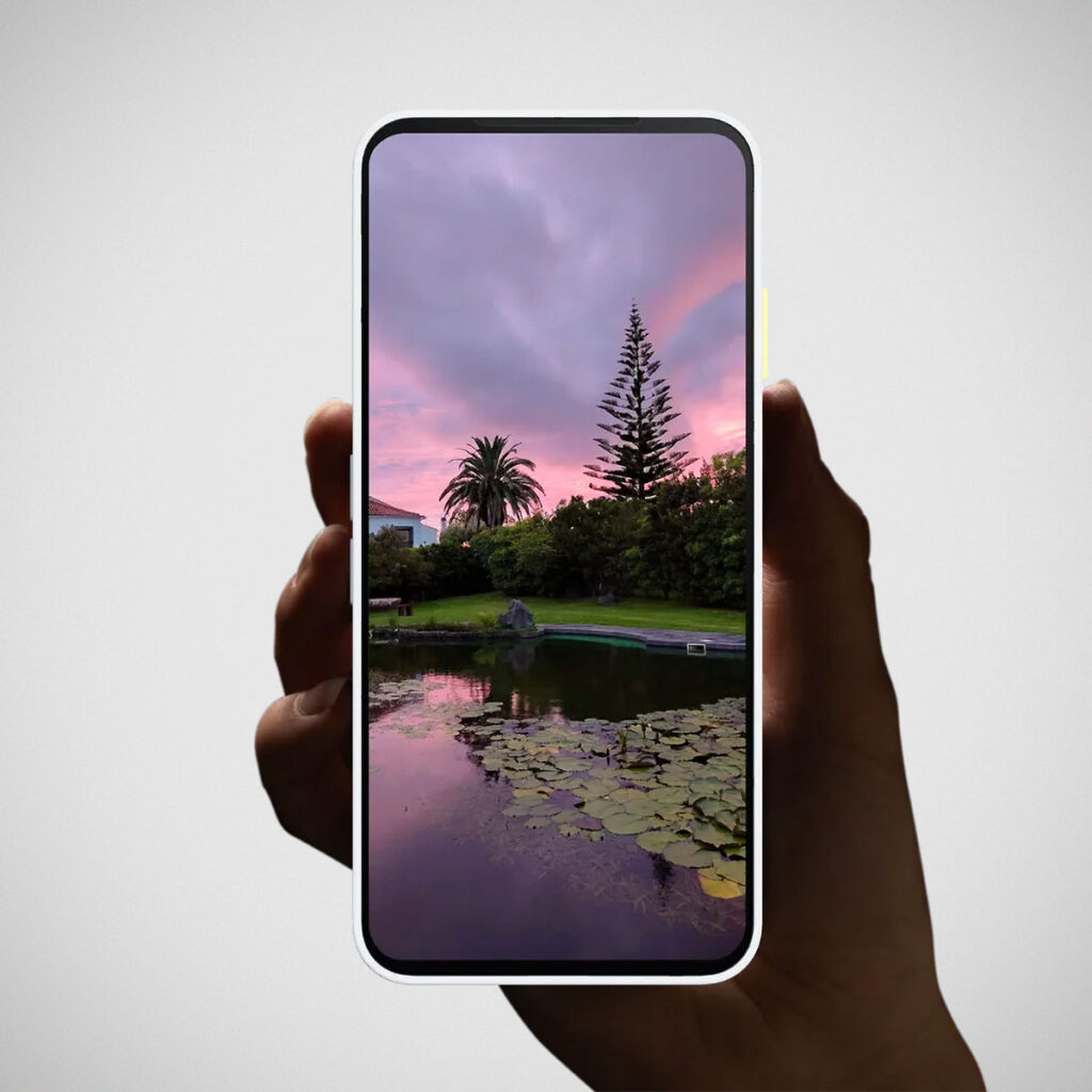 Fairphone (Gen. 6) smartphone showing minimalist design