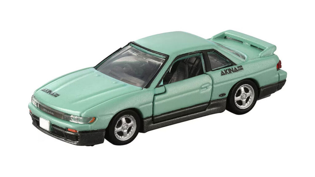 Tomica Initial D Nissan Silvia S13 by Koichiro Ikeya die-cast model