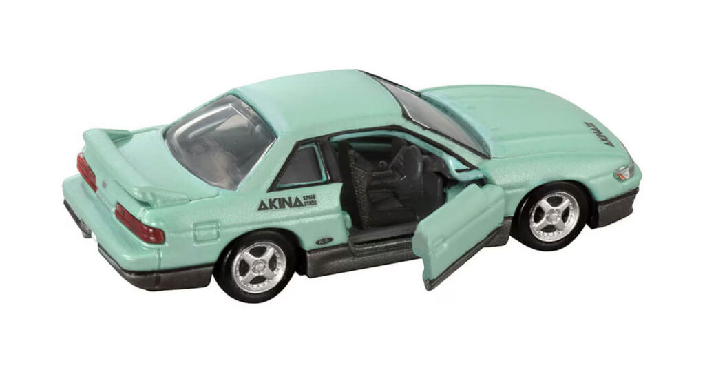 Tomica Initial D Nissan Silvia S13 by Koichiro Ikeya die-cast model