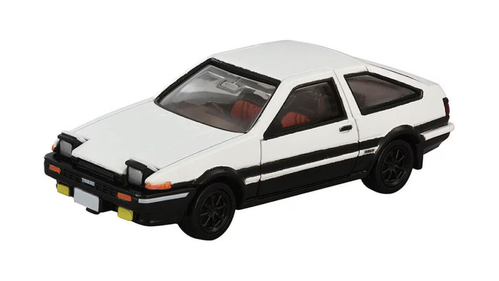 Tomica Premium Unlimited Steering View Initial D AE86 Trueno die-cast model
