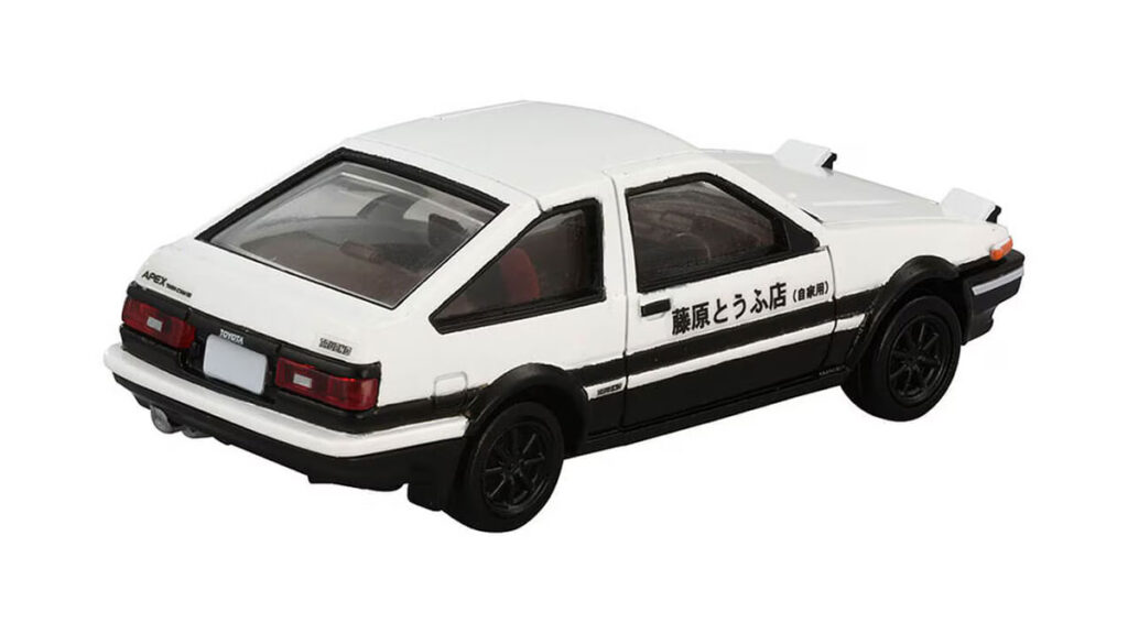 Tomica Premium Unlimited Steering View Initial D AE86 Trueno die-cast model