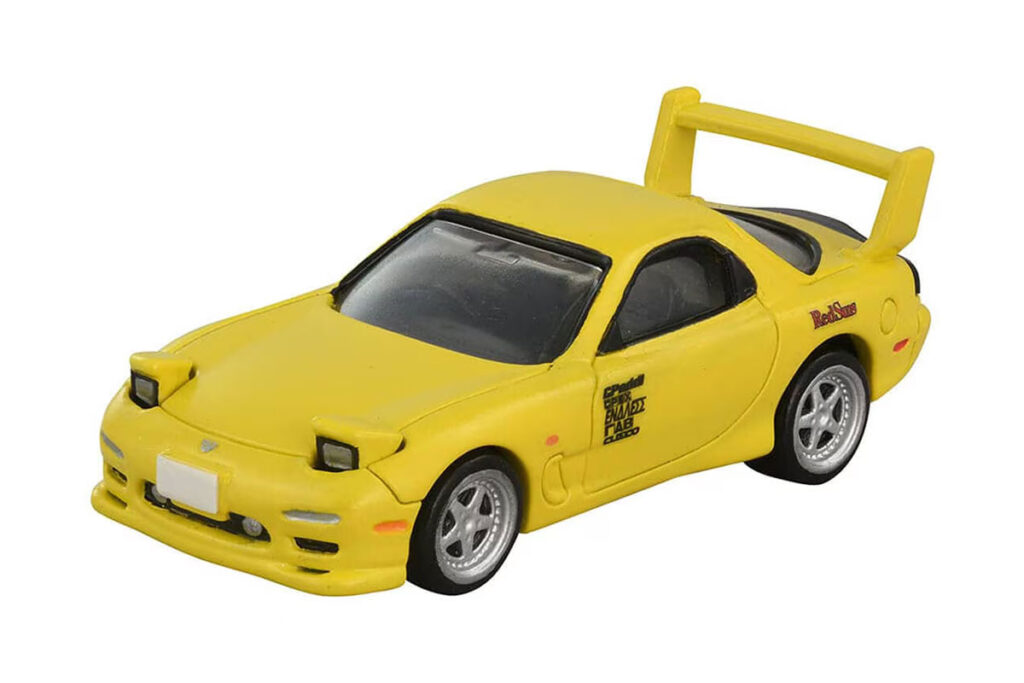 Tomica Premium Unlimited Steering View Initial D FD3S RX-7 die-cast car