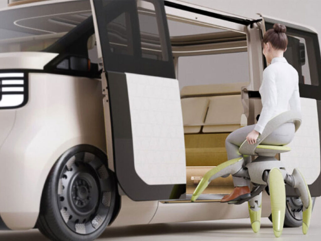 Toyota Walk Me Walking Robot Chair