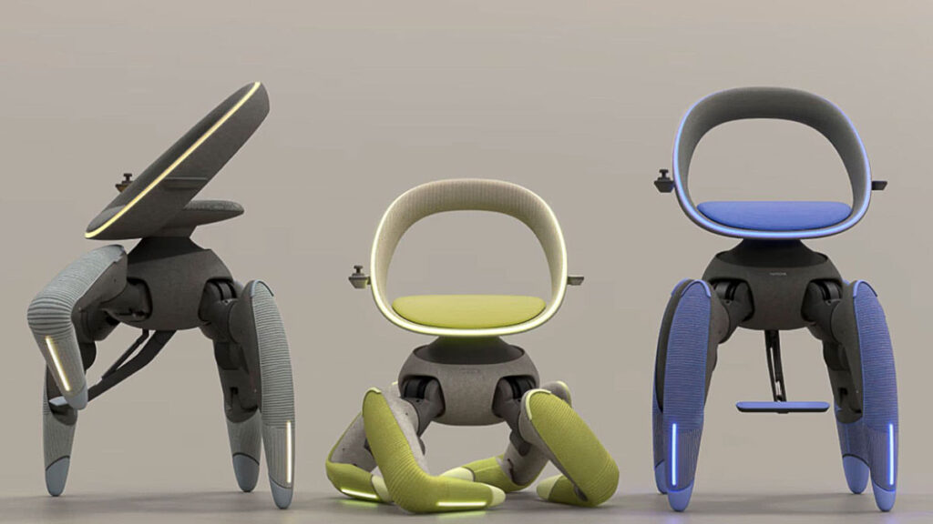 Toyota Walk Me Walking Robot Chair