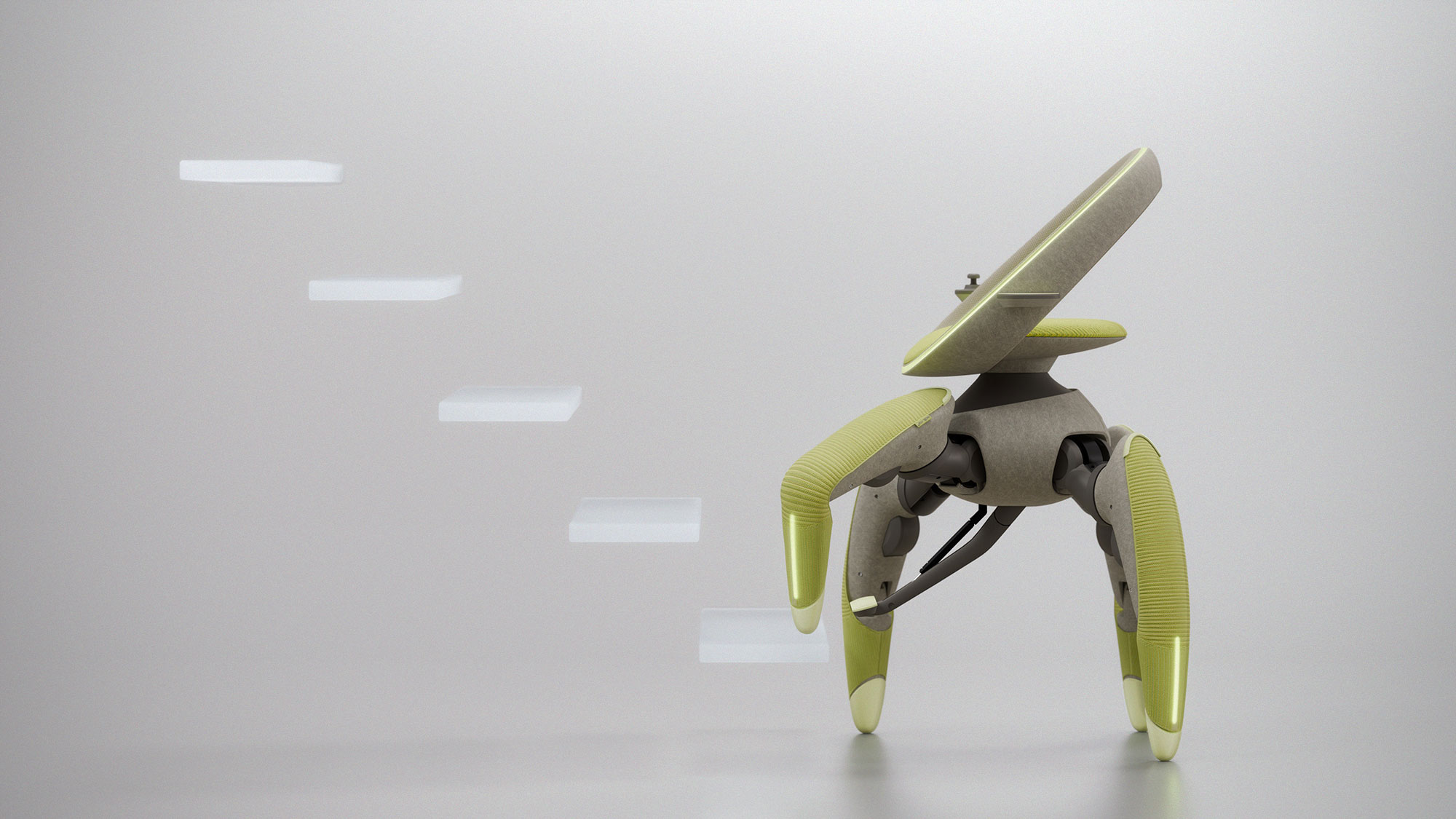 Toyota Walk Me Walking Robot Chair