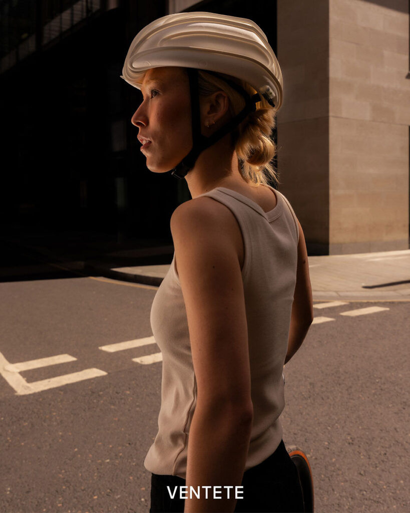 VENTETE aH-1 Inflatable Bicycle Helmet