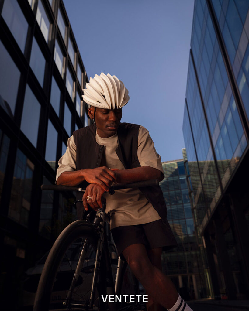 VENTETE aH-1 Inflatable Bicycle Helmet